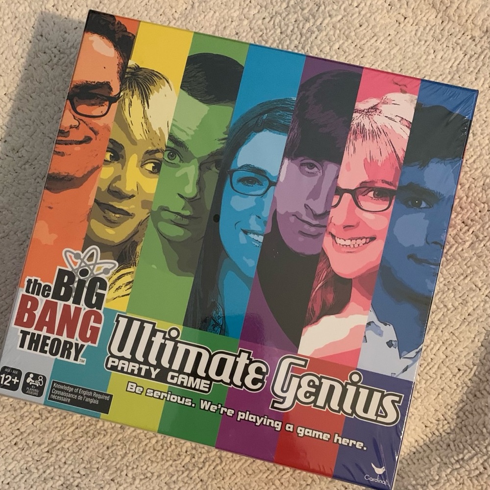 The “BIG BANG Theory”  Ultimate Genius (Party Game)  NWOT